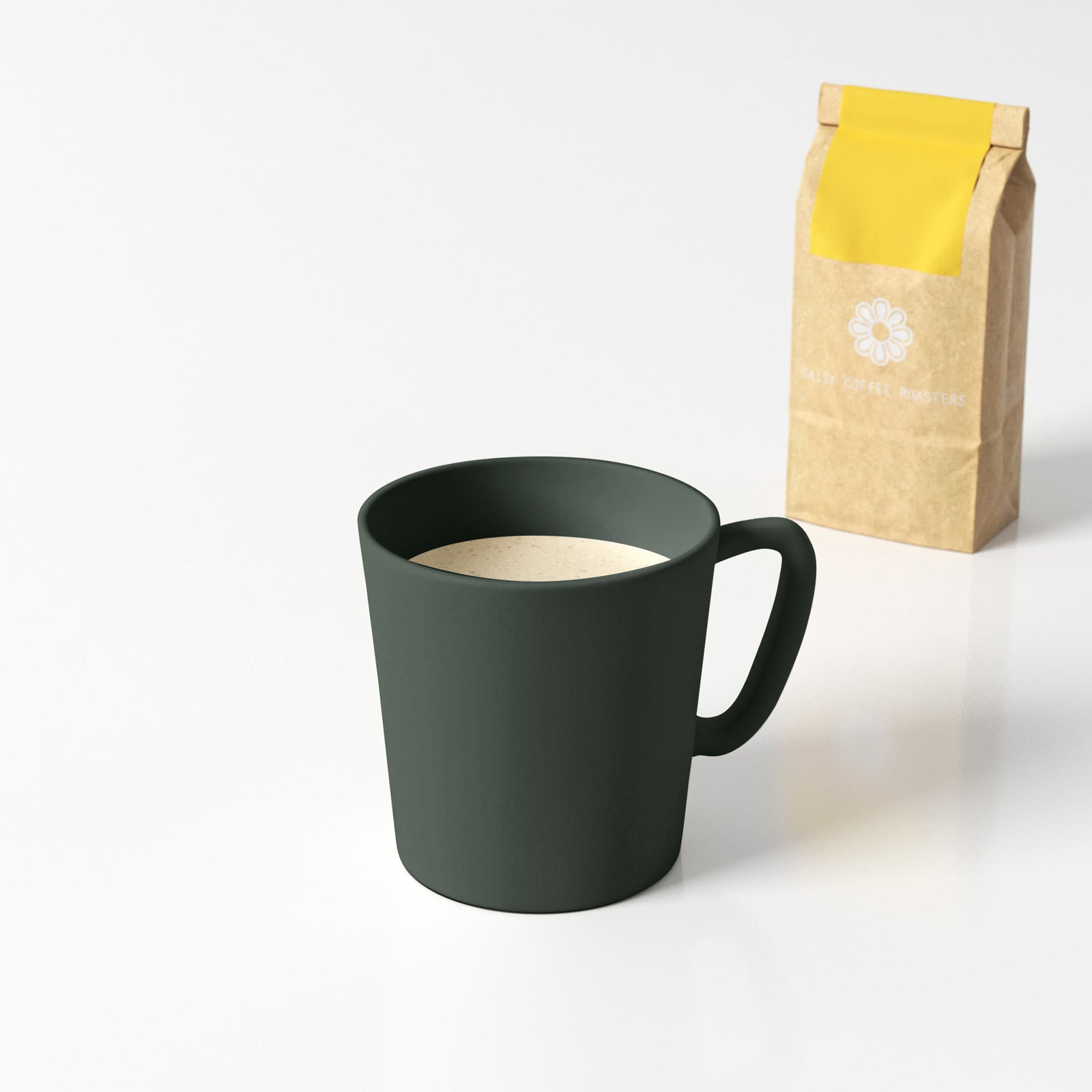Riesner Stoneware Coffee Mug, Basalt