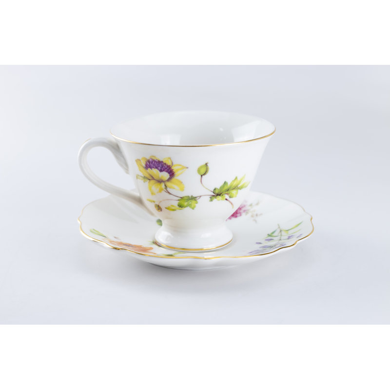 Tasse et soucoupe Dahlia