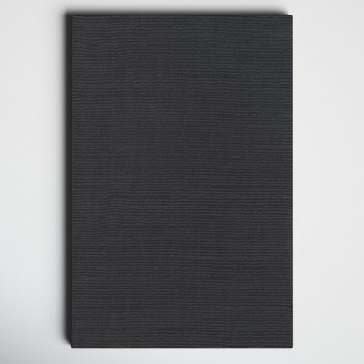 Crowe Charcoal Gray Hand-Woven Wool Rug