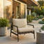 Fauteuil en bois de teck Nomi-247972474