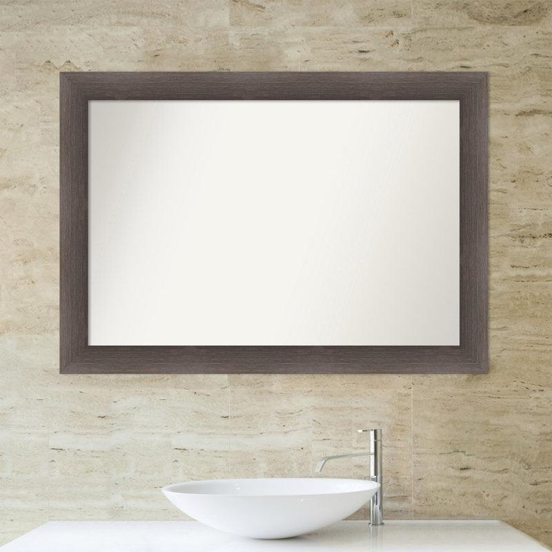 Miroir de salle de bain Hardwood, 28,75 po x 40,75 po