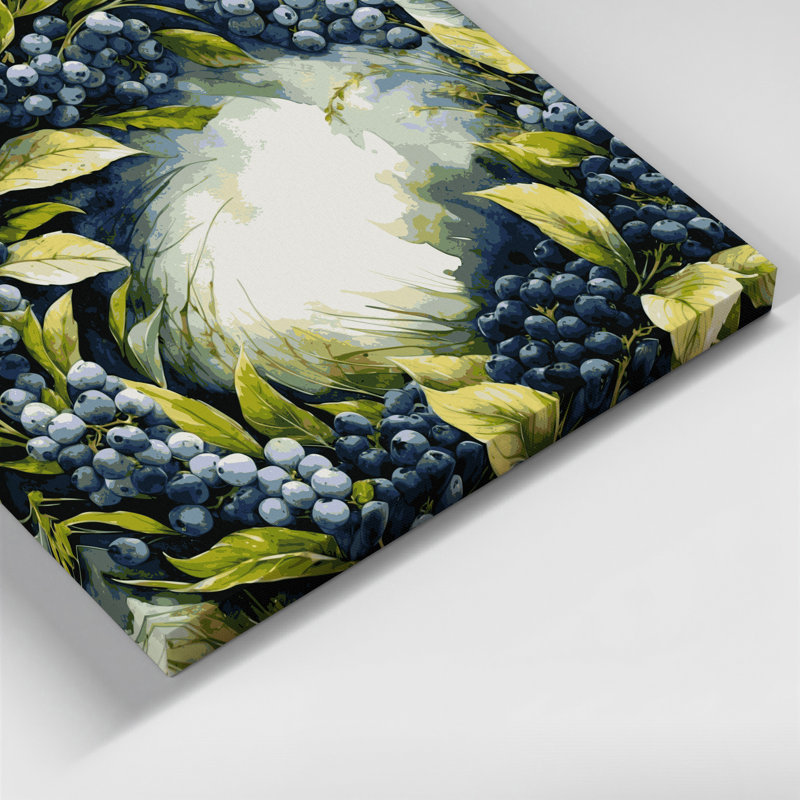 Art mural sur toile, "Fruit service berry", H 16 po x l 20 po