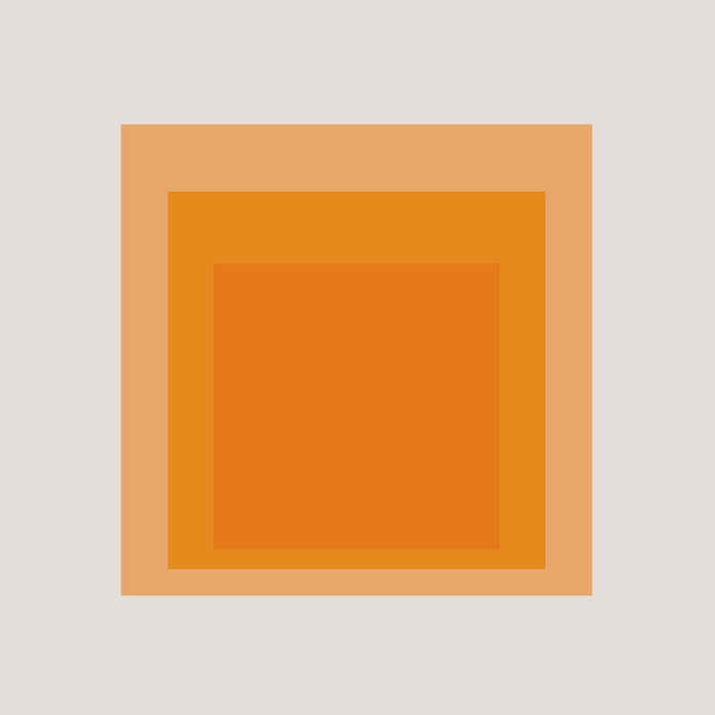 Square Series Print by Yaffa G, 41" W x 41" H, Wrapped Canvas