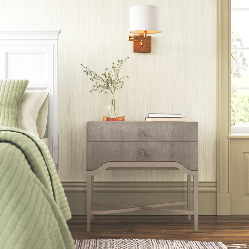 Elixir Two-Drawer Nightstand