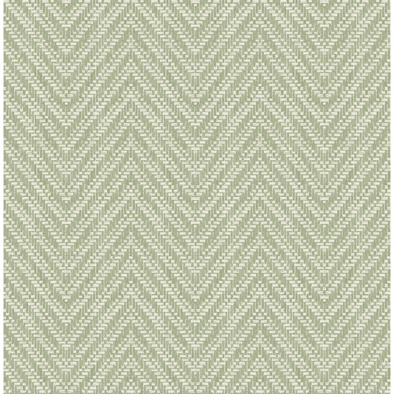 Rouleau de papier peint L 33 pi x l 20,5 po Ziggity, Vert