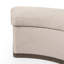 Banc rembourré en mélange de polyester CANDACE