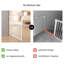 Polycarbonate (PC) Pressure Mounted Pet Gate