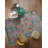 Floral Gray Themed Multi-Colored Floral Patterned Colorful Woven Base Rug-515705430