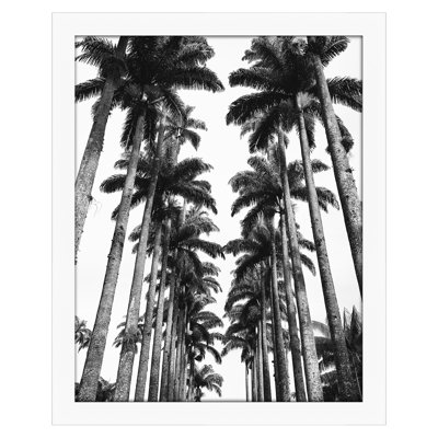 Signature Poster Frame Composite Wood and Plexiglass Cover Hanging Hardware included