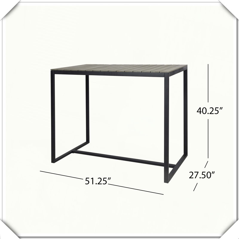 Table de bar Pratique, durable, élégant, fonctionnel, compact, confortable, chic, polyvalent