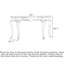 Ornate Curved-Top Console Table with Cabriole Legs-80387032