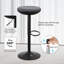Pylesville Swivel Upholstered Adjustable Height Bar Stool-1318675220