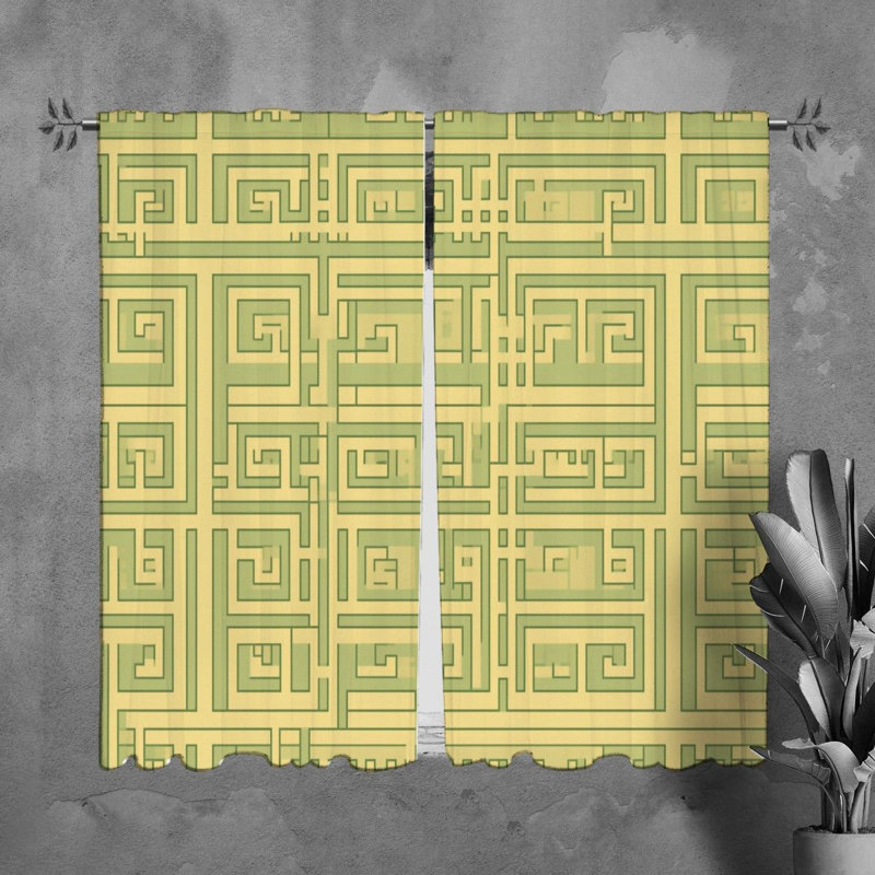 Paire de rideaux obscurcissant en polyester Tasmyn, L 40 po x L 82 po