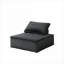 Ensemble de causeuse modulaire en velours noir 5 pièces pour canapé Sofas 120 po | Noir | Velours