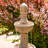 Cyprus Traditional Polyresin 3-Tier Outdoor Water Fountain - Brown-431698037