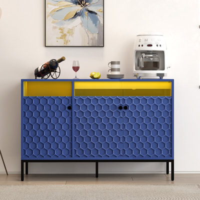 Buffet avec DEL et station de charge