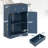 Bathroom Floor Cabinet Modern Storage Cabinet with Large Pull-out Drawer,2 Doors