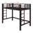 Elevated Loft Bed Featuring Simple-Climb Ladder And Protective Railings-1547812941
