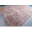 Grand tapis turc rétro en laine grise parfait pour ajouter du style et de la chaleur à votre chambre à coucher ou salon