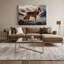 Faune, loup éthiopien, art mural sur toile-1952000522