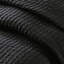3 pièces de courtepointe très grand / très grand, couleur noire, courtepointe corail réversible, tissu en microfibre, rembourrage en coton, noir froissé, avec ornement, microfibre, look élégant-121162266-121162269