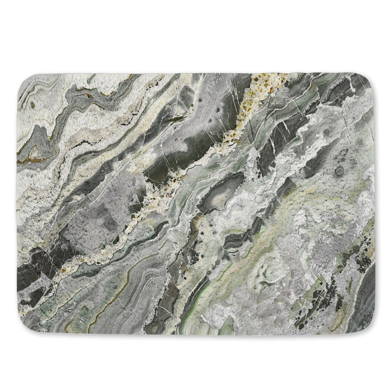 Parlier Microfiber / Microsuede Non-Slip Bath Mat, 21"W x 34"L
