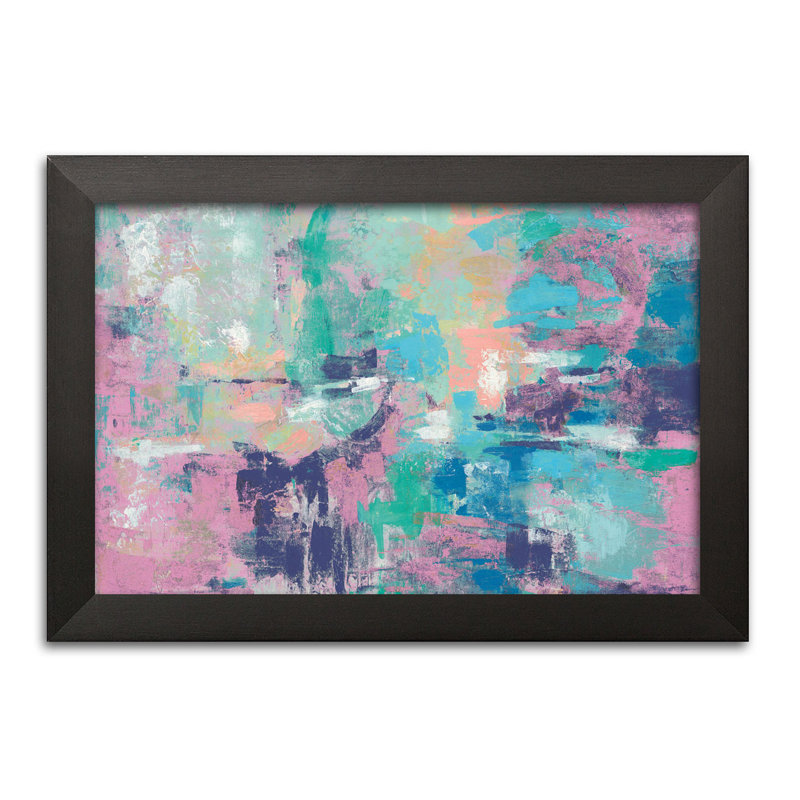 « fjord réflexions crop brillance », reproduction de peinture à l’acrylique, H 12 po x l 18 po x P 1,5 po