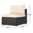 Wicker Outdoor Armless Lounge Chair-307977466-307977989