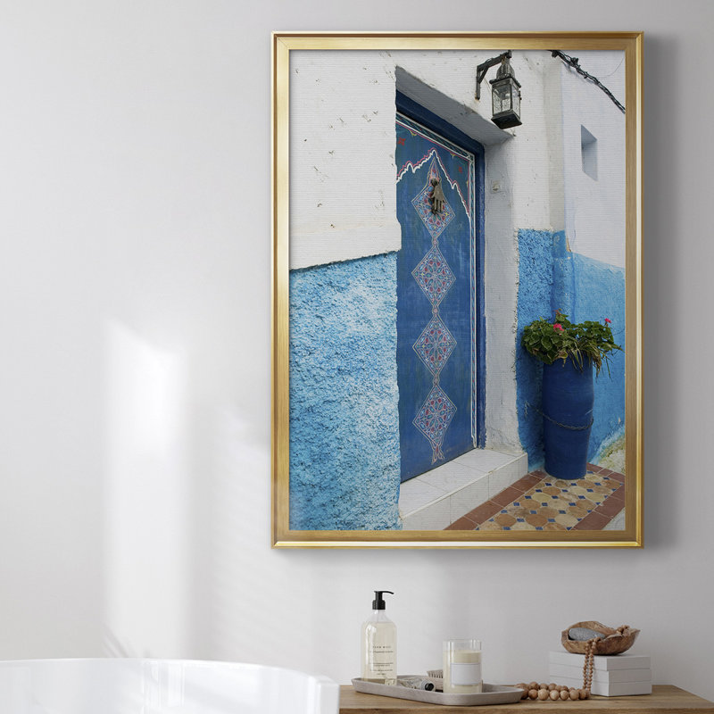 " Morocco Door ", Gold, 42.5" H x 30.5" W x 1" D