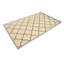 Tapis oriental crème et taupe 5X8