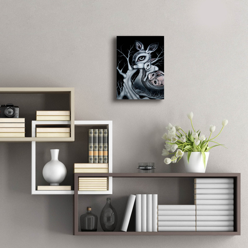 Art mural en verre Millwood Pines, H 16 po x l 12 po x P 0,13 po