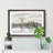 Reflection of the Toronto Skyline in Abstract - Picture Frame Graphic Art Print-55778574-55778572