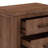 Rustic Three Drawer Reclaimed Solid Wood Farmhouse Nightstand Set Of Two