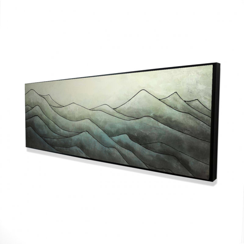 «In The Waves», reproduction sur toile, H 16 po x l 48 po