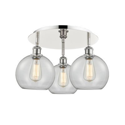 Ellington Glass Flush Mount