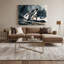 Faune, pingouin africain, art mural sur toile bleue-1247552118