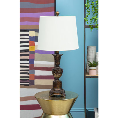 Bascomb Polystone Table Lamp