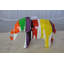 Statue Amlethus en résine d'éléphant multicolore - Taille: L 12 po x l 6 po x H 8 po.