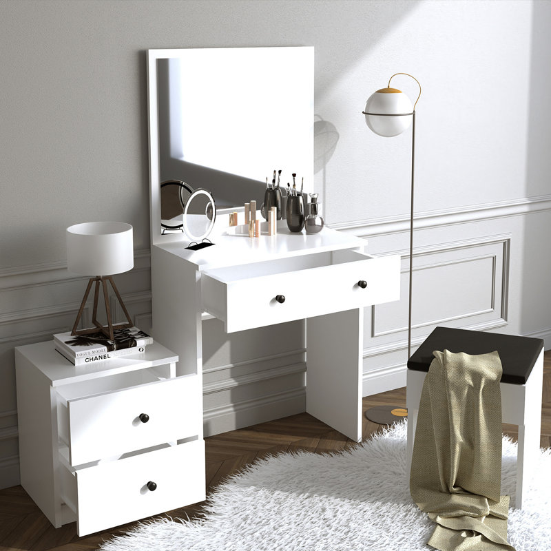Harnage Dressing Table with Mirror
