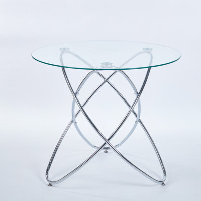 Dining Table with Glass Top