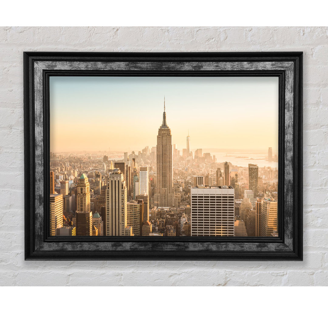 New York Skyline am Tag - Druck