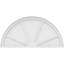 Demi-cercle à front à 4 branches en PVC de qualité architecturale-41863276