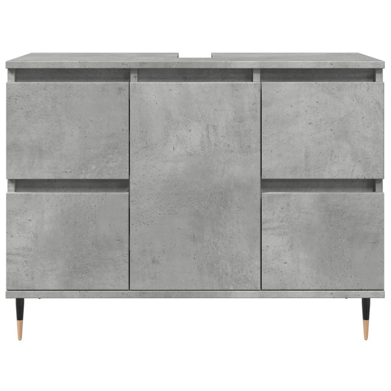 Leonville Bathroom Cabinet, Concrete Grey