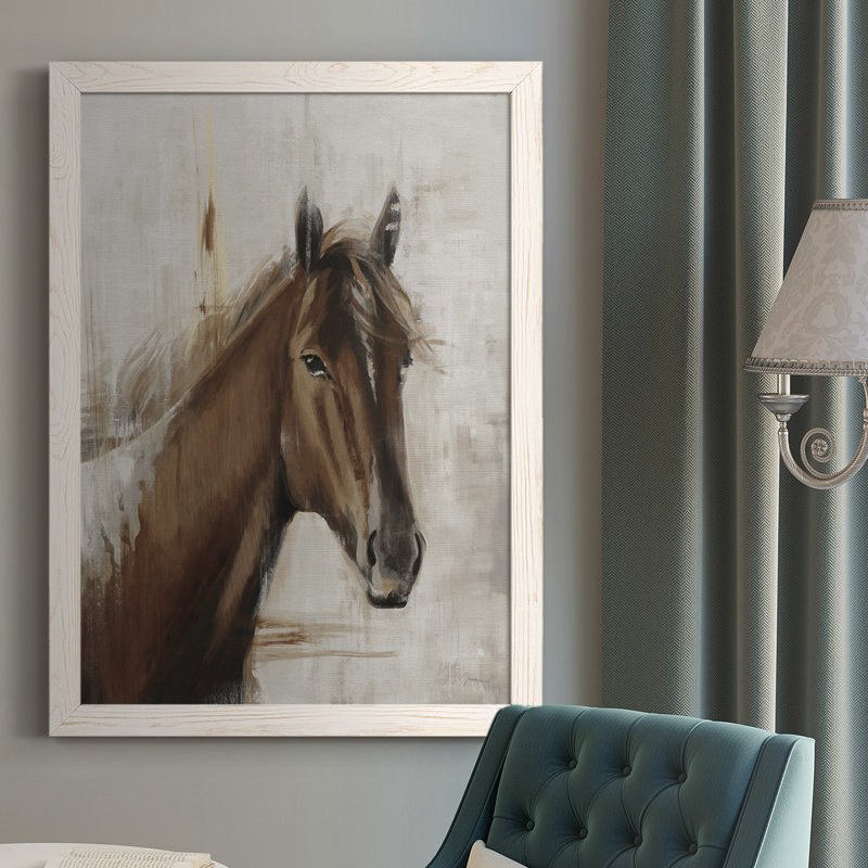 Gallager Free Spirit, reproduction d'art sur toile, Cadre blanc, H 37,5 po x l 27,5 po x P 1 po