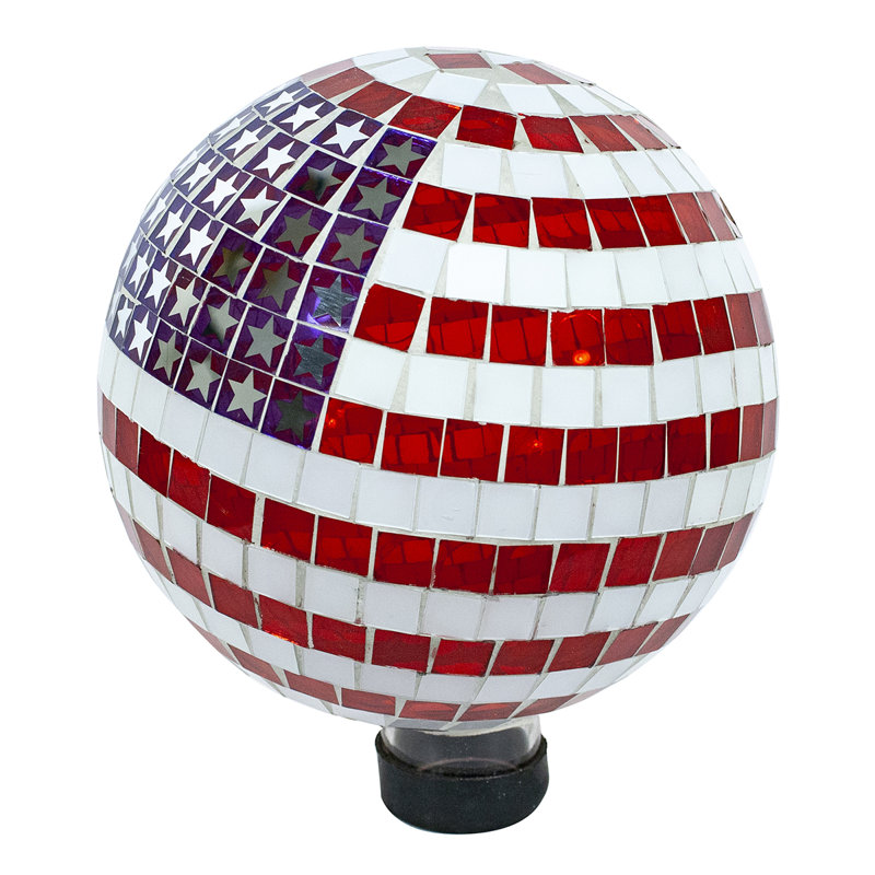 Boule réfléchissant en mosaïque americana Chalgrave