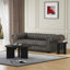 Mid-Century Modern Round Coffee Table-852678458