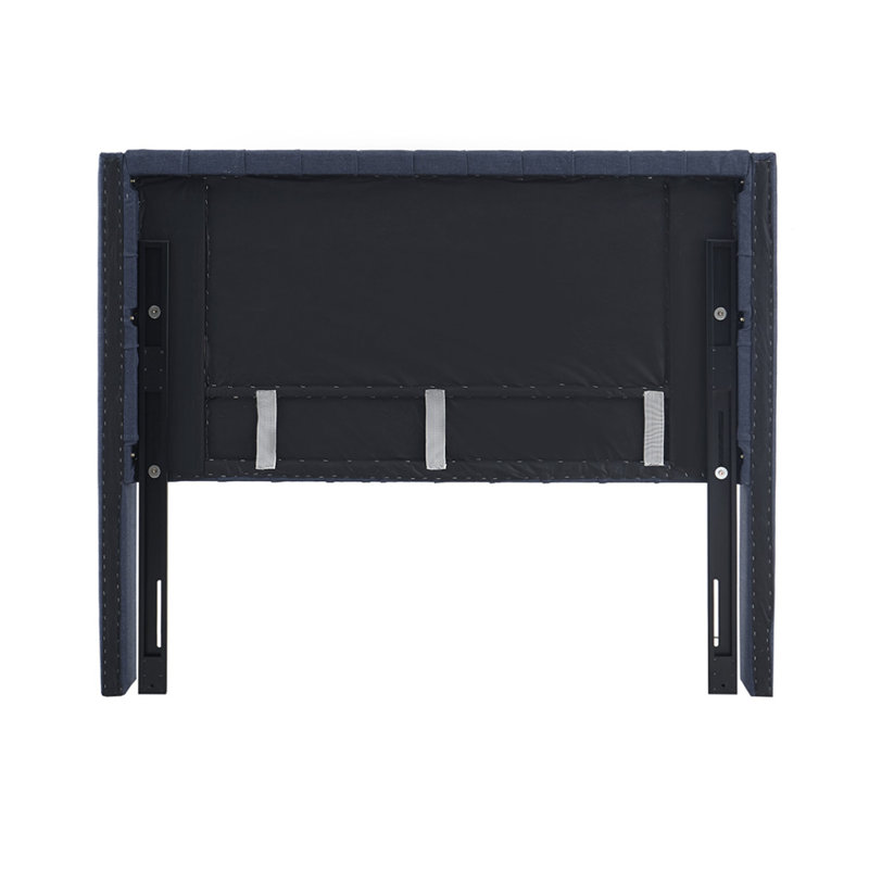 Upholstery Headboard Navy Queen, Navy