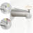 Bathtub Shower Faucet Set,Tub Spout And Square Shower Head, Valve Included-122623740