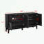 buffet avec rangement et tablettes réglables-857897780