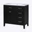 Meuble-lavabo 36 po avec lavabo et armoire de salle de bain-1901747936